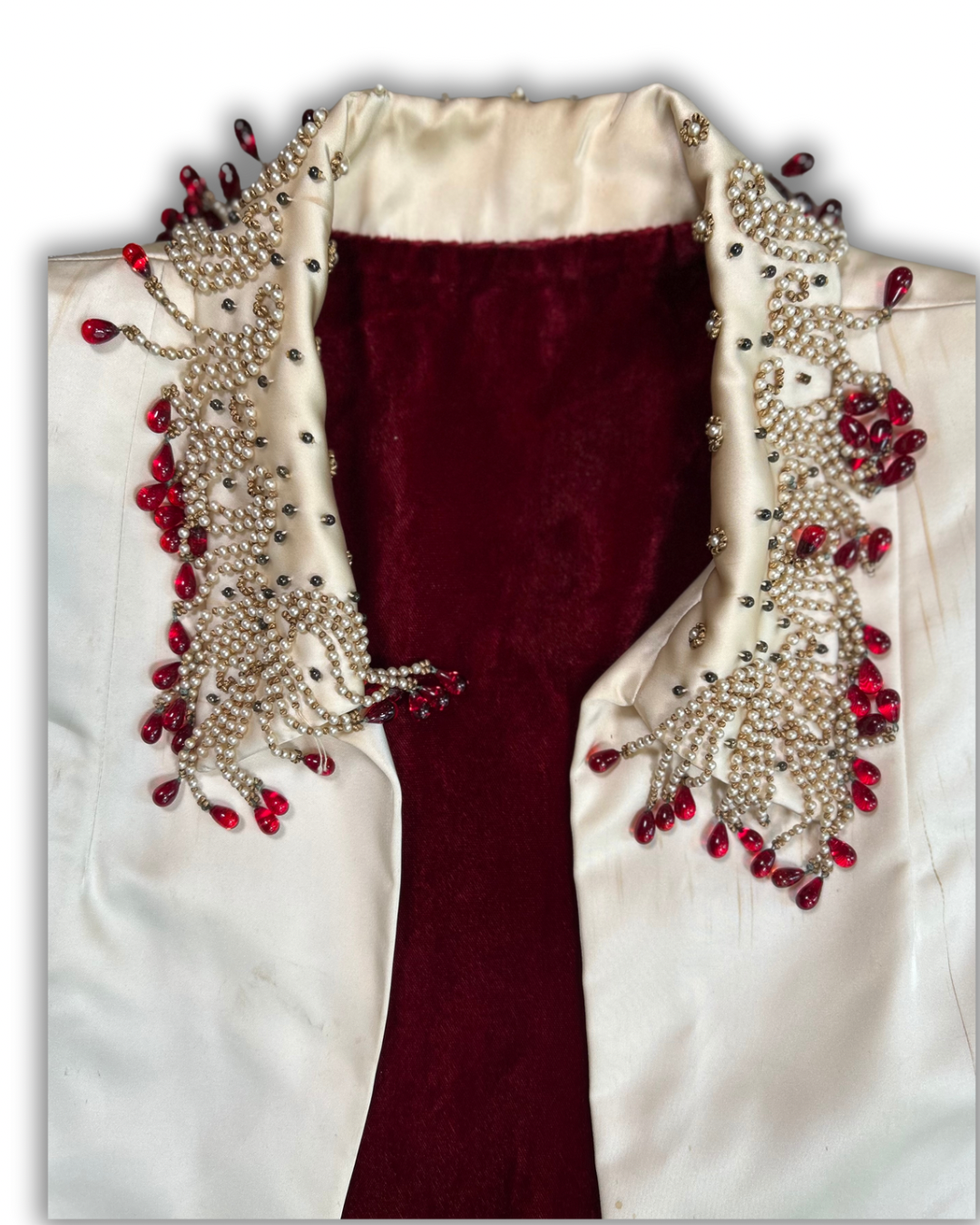 50s/60s Cropped Beaded Bolero Jacket