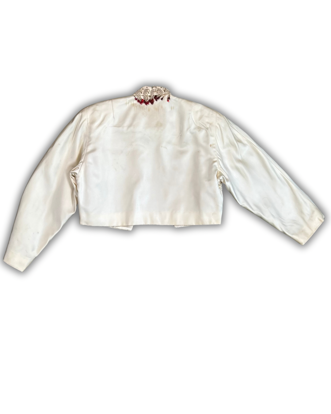 50s/60s Cropped Beaded Bolero Jacket